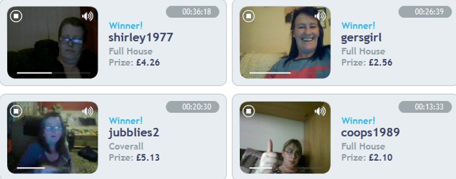 bingocams videos