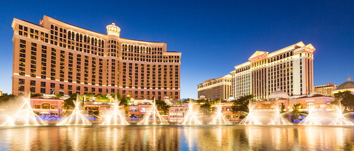 bellagio casino fountains
