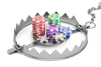 casino chip trap