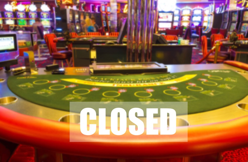 closed casino bigstock