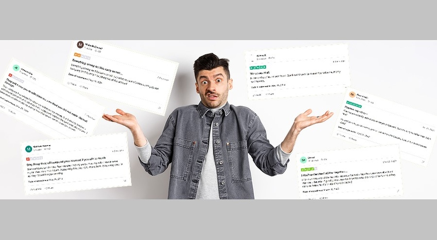 confused casino player looking at reviews