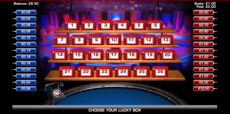 deal or no deal instant win