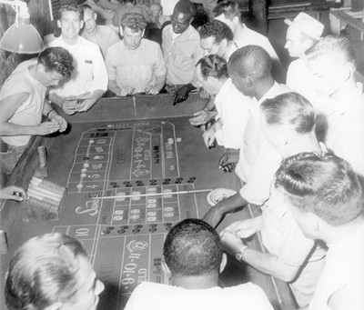inmates play craps at carson city bullpen