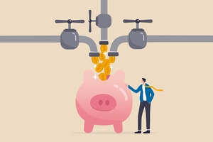 money in one place