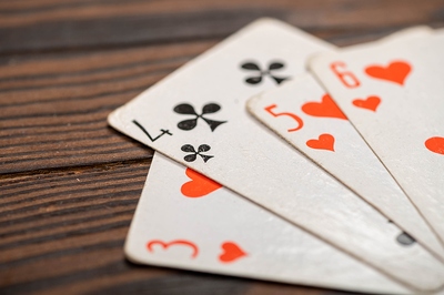 old playing cards