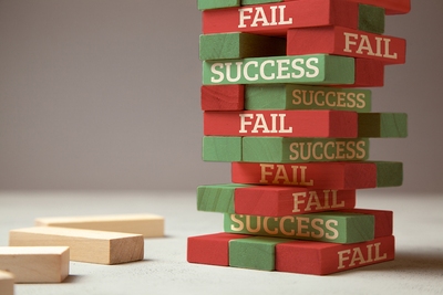 success and failure bigstock