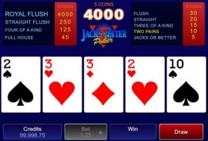 video poker deal 
