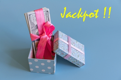 money gift jackpot