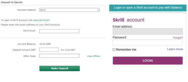 skrill deposit