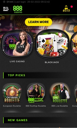 888 casino mobile