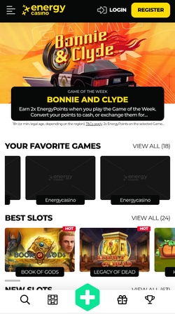 energycasino mobile
