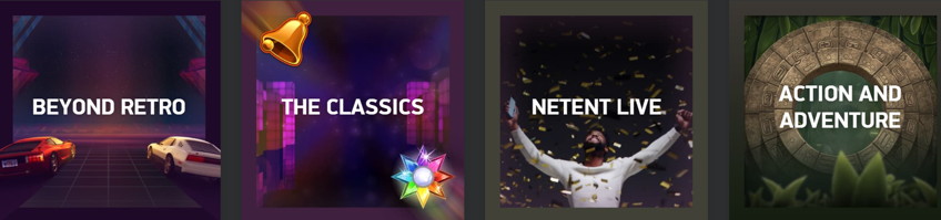 netent playlists