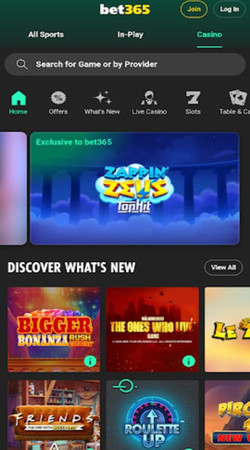 Bet365 casino mobile 25