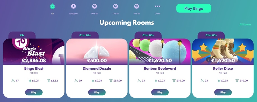 Choosing a Bingo Room
